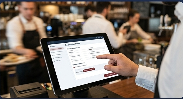 Distribución de alimentación y HoReCa con pedidos operativos en punto de venta